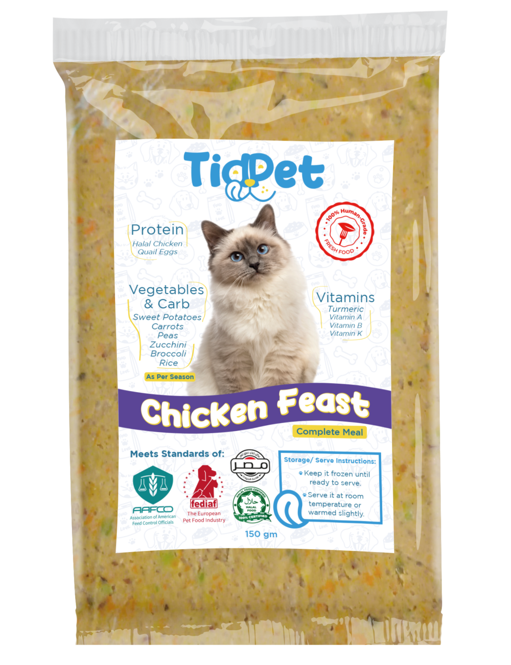 Fresh Cat Food - Chicken Feast