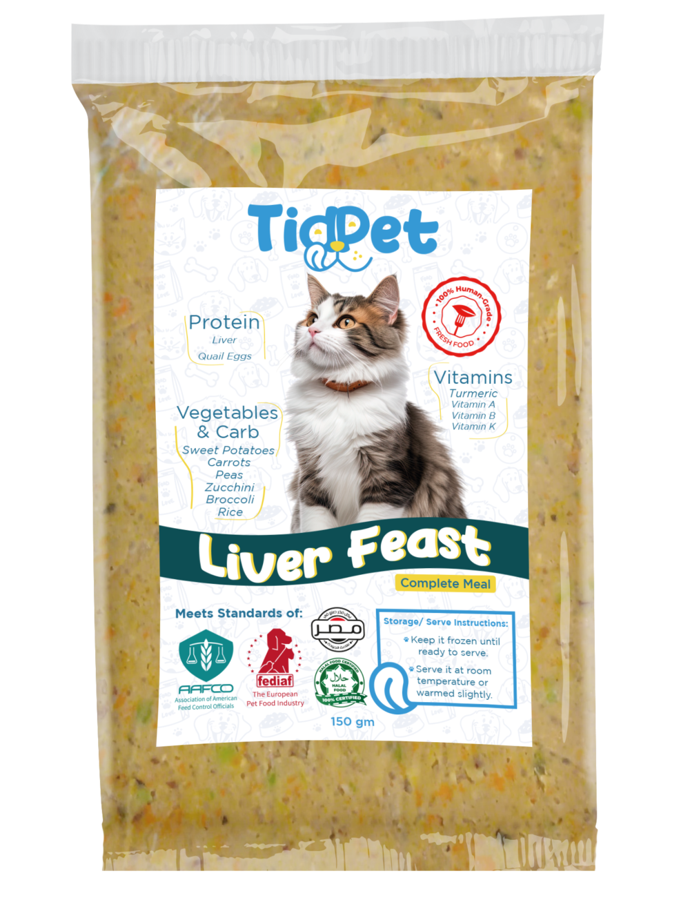 Fresh Cat Food - Liver Feast