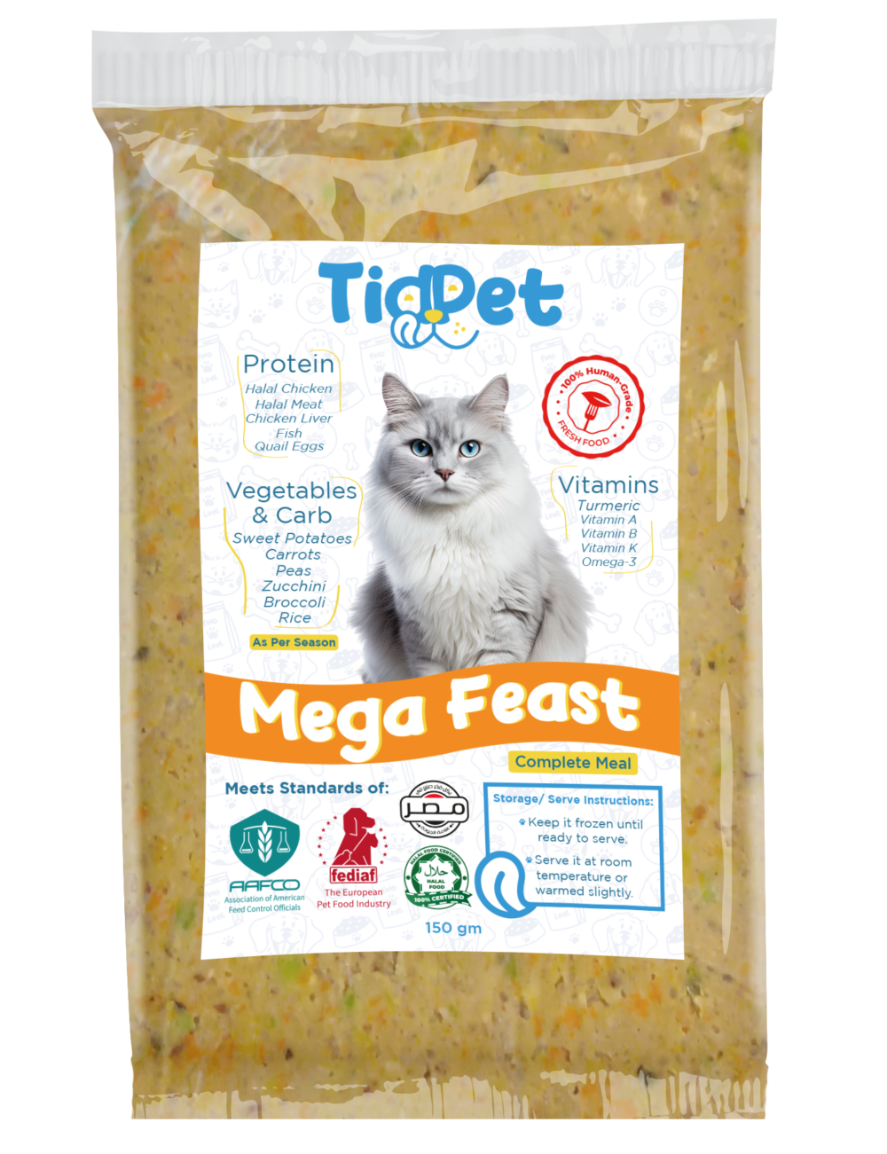 Fresh Cat Food - Mega Feast